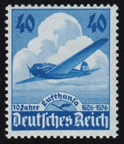 603 Lufthansa 1936 - Marke, postfrisch **