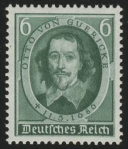 608 Otto von Guericke, postfrisch **