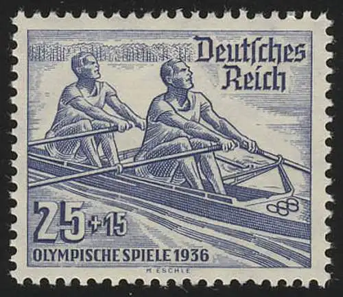 615 Olympische Sommerspiele 25+15 Ruderer, postfrisch **