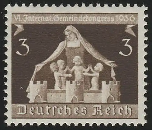 617 Gemeindekongreß 3 Pf ** postfrisch / MNH