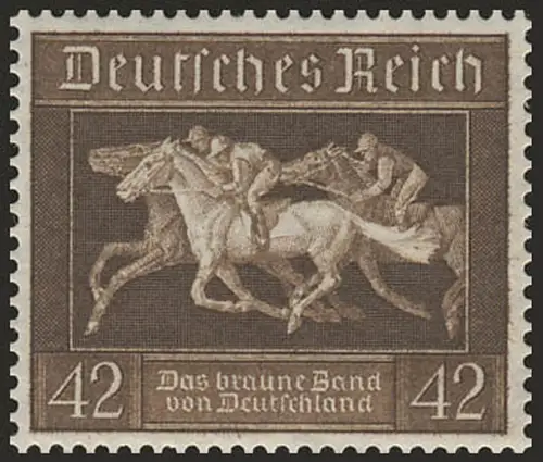 621X Das Braune Band 1936 aus Block 4, postfrisch **