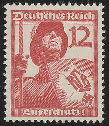645 Luftschutz 12 Pf, postfrisch **