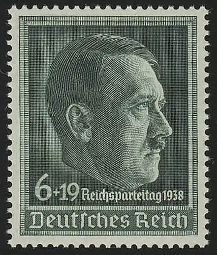672x Journée du Parti Reich ** marque postale fraîche