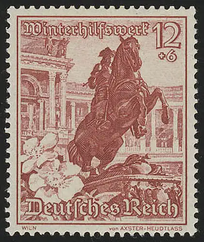 680 WHW Vienne/Heckenrose 12+6 Pf **