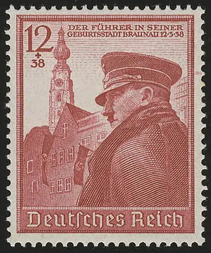 691 Hitlers Geburtstag 1939 - Marke, postfrisch **
