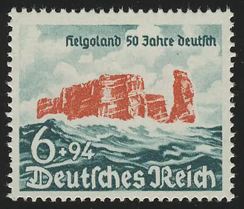 750 Helgoland 1940 - marque postale