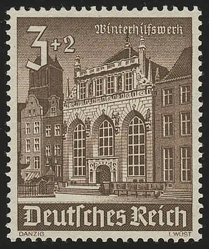 751 Winterhilfswerk Bauwerke 3+2 Pf **