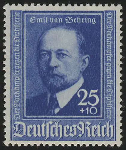 761 Emil de Behring Diphtherie Sérum 25 Pf **