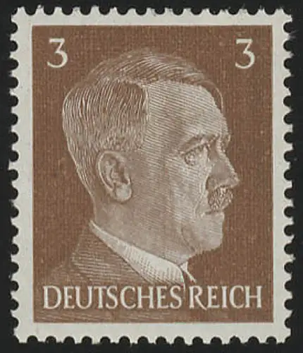 782 Hitler 3 Pf, postfrisch **