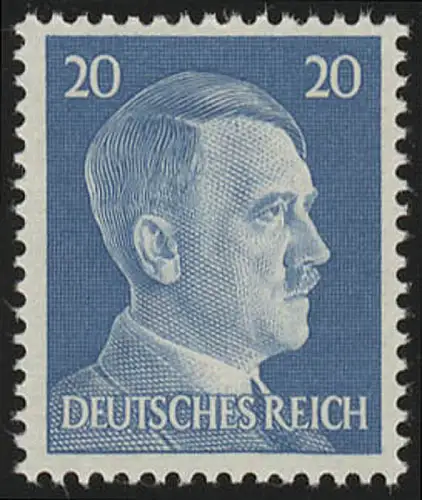 791 Hitler 20 Pf, postfrisch **