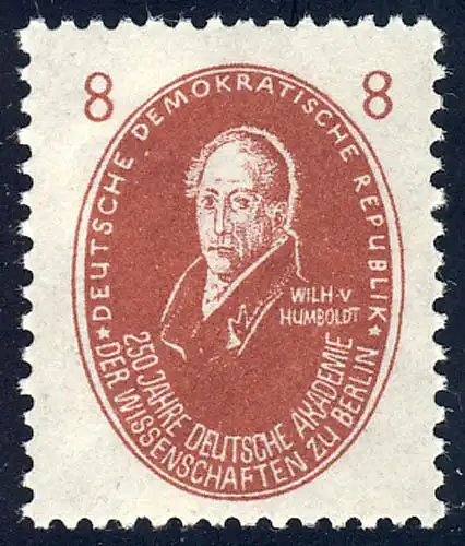 264 Akademie der Wissenschaften 8 Pf Wilhelm von Humboldt - ** postfrisch