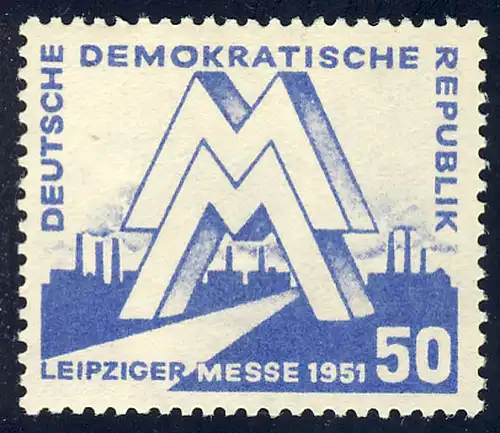 283 Leipziger Frühjahrsmesse 50 Pf **