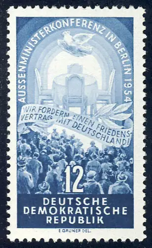 424 Viermächtekonferenz, postfrisch **