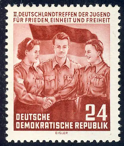 429 Deutschlandtreffen Berlin 24 Pf **