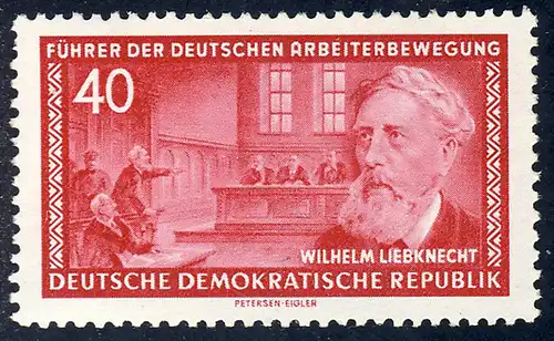 477 Wilhelm Liebknecht 40 Pf