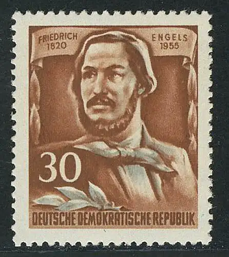 489A Friedrich Engels 30 Pf **