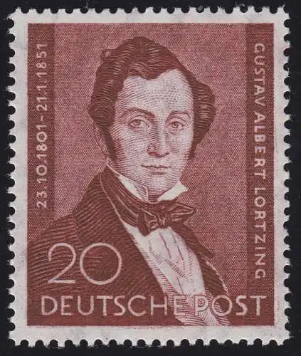 74 Albert Lortzing, postfrisch **