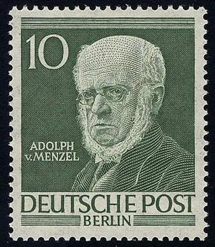 95 von Menzel 10 Pf, postfrisch **