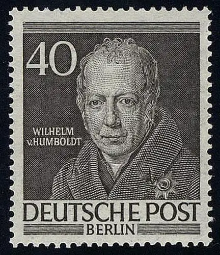 100 de Humboldt 40 Pf, **