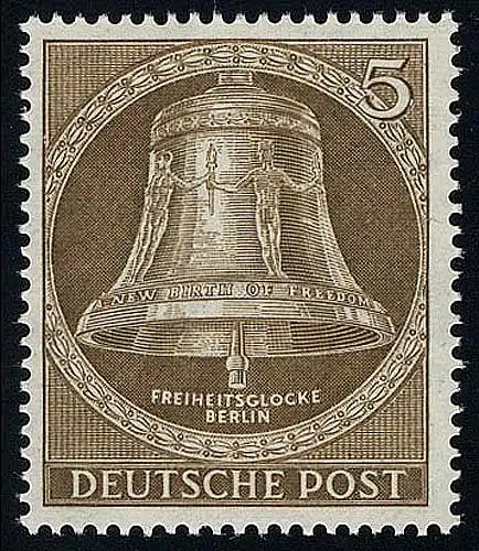 101 Glocke III Klöppel Mitte 5 Pf **