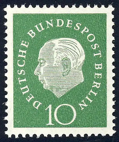 183 Theodor Heuss 10 Pf **