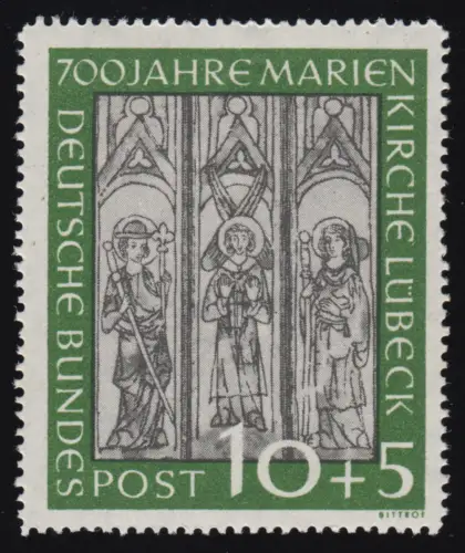 139 Marienkirche 10+5 Pf, postfrisch **