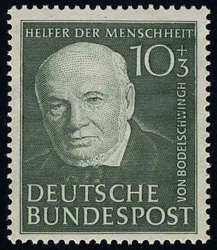 144 Friedrich von Bodelschwingh 10+3 Pf, postfrisch **