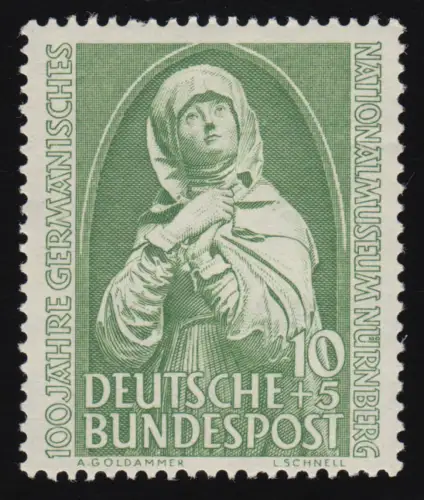 151 Germanisches Museum, ** Postfraîchissement