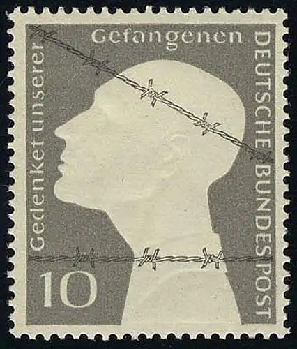 165 Kriegsgefangene - Marke ** postfrisch