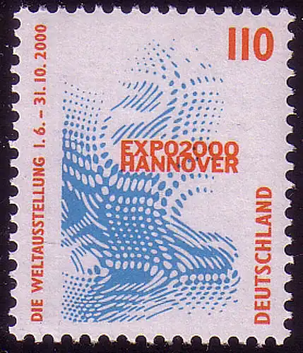 2009A Sehenswürdigkeiten 110 Pf EXPO 2000 Hannover, **