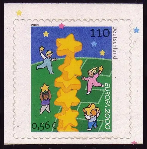 2114 Europa/CEPT Sternenturm SELBSTKLEBEND aus MH 41 **