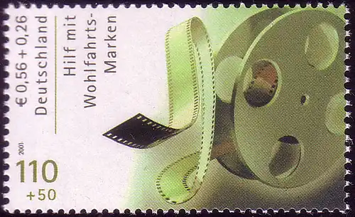 2220A Wohlfahrt Filmschauspieler Filmrolle, ** postfrisch