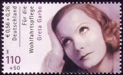 2221A Wofa Filmschauspieler Greta Garbo, **