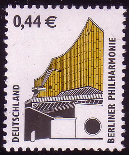 2298 Attractions 0,44 Euro Philharmonie Berlin **