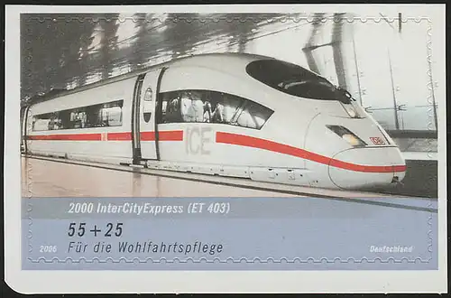 2567 Wofa Eisenbahn ICE SELBSTKLEBEND aus MH 64, **