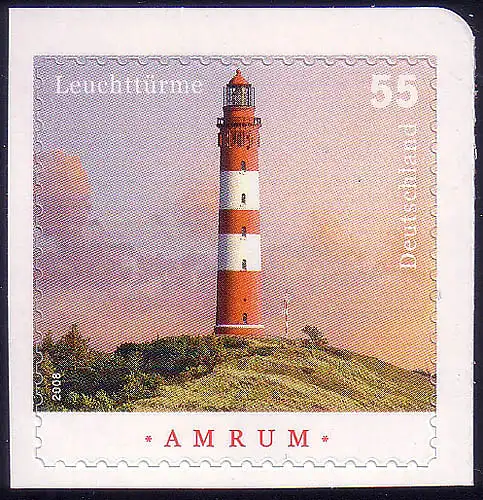 2683 Leuchtturm Amrum SELBSTKLEBEND aus MH 75, postfrisch **