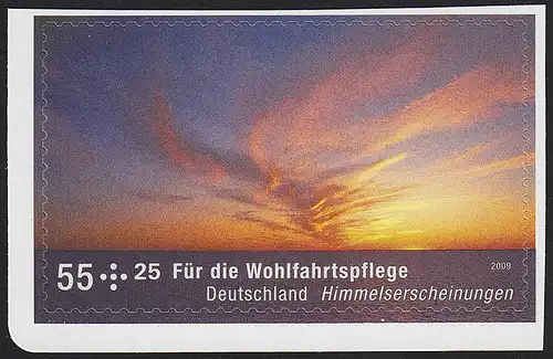 2717 Wofa Sonnenuntergang SELBSTKLEBEND aus MH 77, **