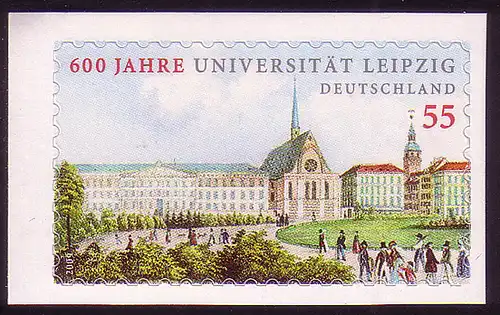 2747 Uni Leipzig CLIENDETTE en feuille 4, **