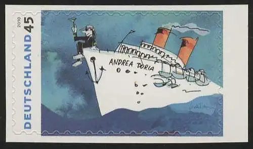 2807 Udo Lindenberg: Andrea Doria TELEND en feuille 9, **