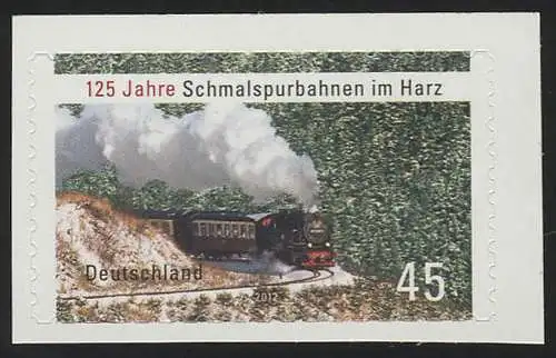 2916 Harzer Schmalspurbahn SELBSTKLEBEND aus Folienblatt 20, **