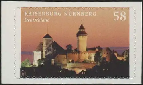 2978 Kaiserburg ENTRES-FLEGT en feuille 25 ** post-fraîchissement