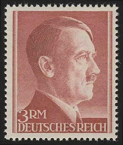 801B Hitler 3 Reichsmark ** ENG dancé