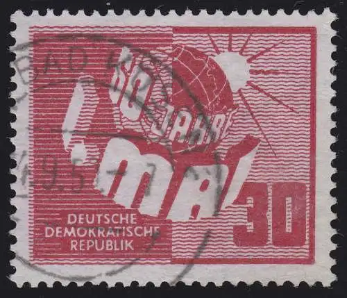 250 1er mai 1950, cachet O.