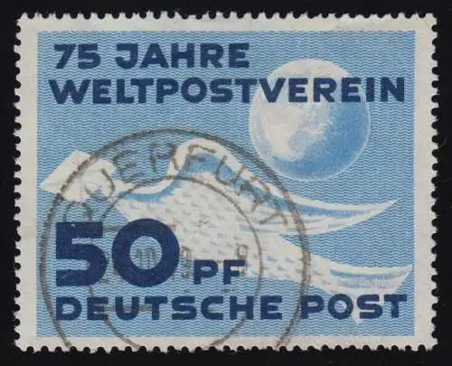 242 Association postale mondiale 1949, O Tamponné