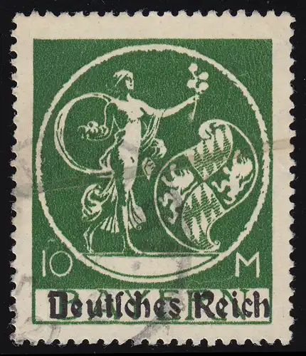 137I Bayern Abschiedsserie mit Aufdruck, 10 M O