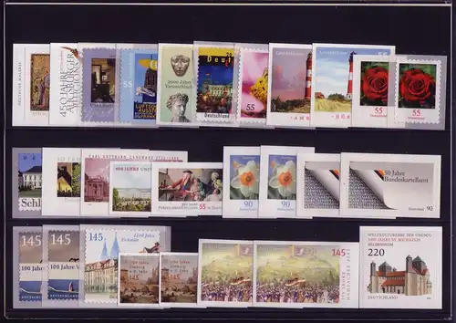 Timbres ... - 28 timbres autocollants **