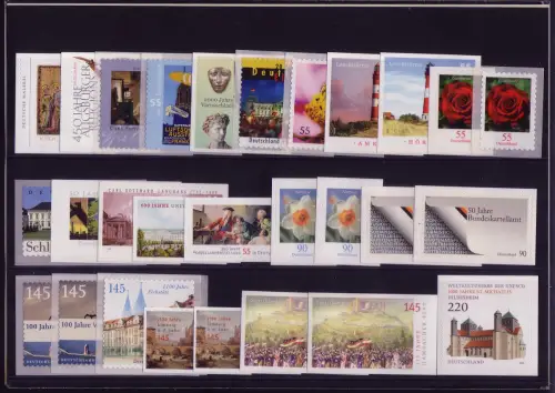 Timbres ... - 28 timbres autocollants **