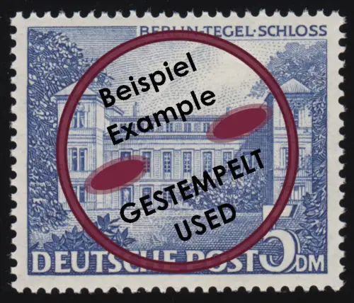 60 Berliner Bauten 5 DM, gestempelt O