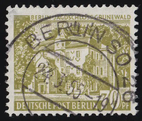 123 Bâtiments de Berlin 70 Pf, Château de chasse Grunewald O