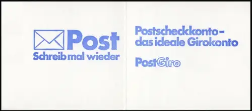 11h MH BuS 1980 - mit PLF VIII, postfrisch **